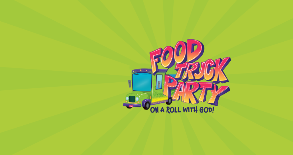 Ready to cook up some fun? This year's VBS invites children of all ages to get on a roll with God as a parade of food trucks rolls into their neighborhood for the summer's biggest party!